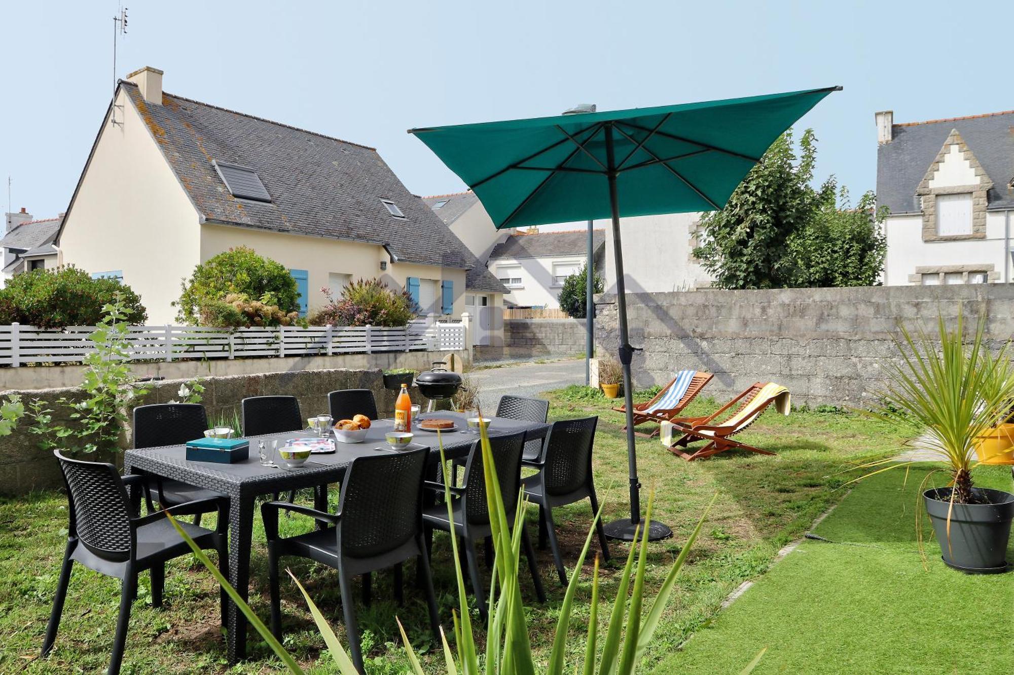Localise - M8 - Ty Geoland - Maison A Deux Pas Du Centre Avec Jardin Au Guilvinec - Wifi Inclus - Animaux Bienvenus- Linge De Lit Inclus Exterior foto