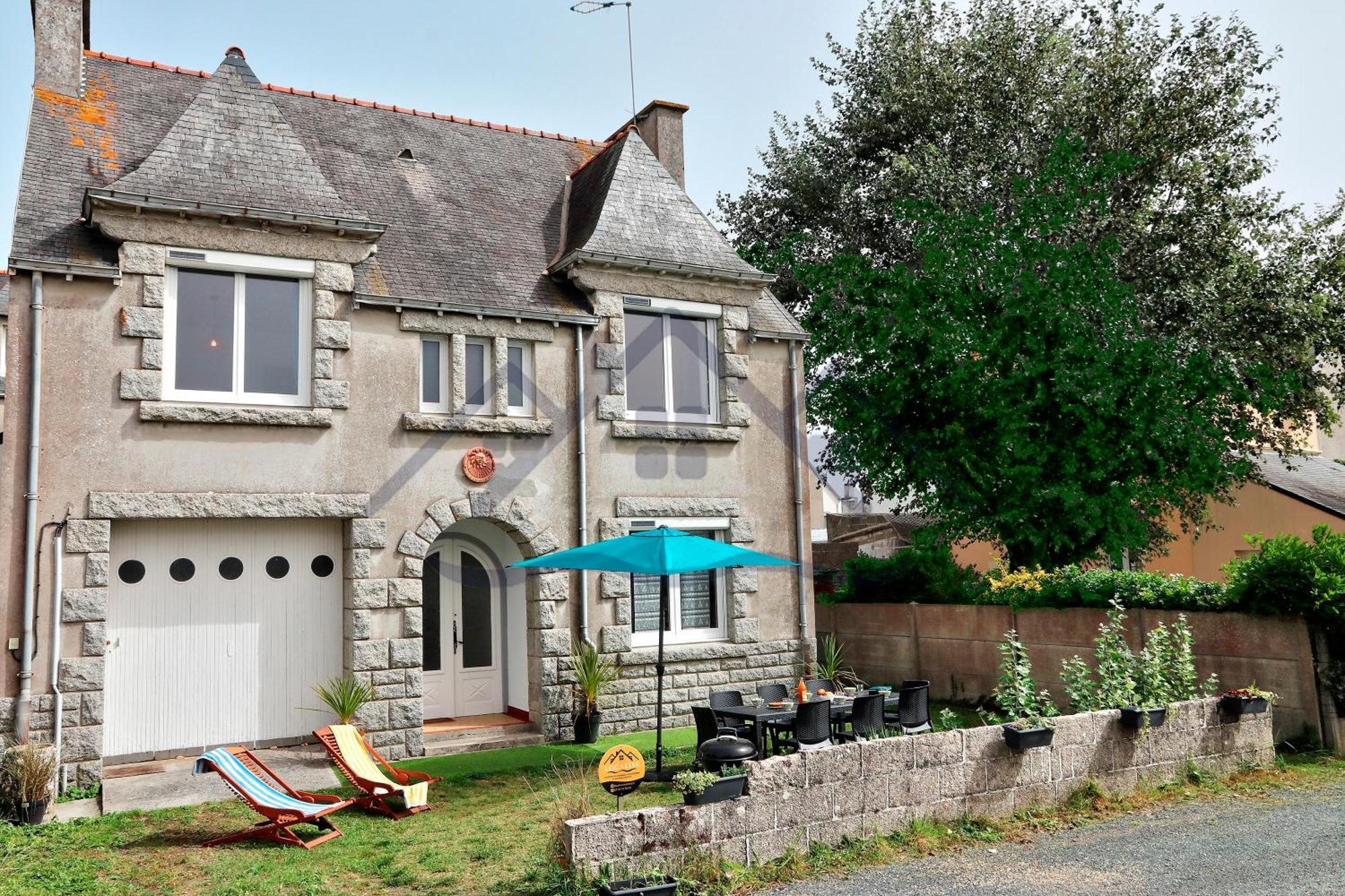Localise - M8 - Ty Geoland - Maison A Deux Pas Du Centre Avec Jardin Au Guilvinec - Wifi Inclus - Animaux Bienvenus- Linge De Lit Inclus Exterior foto