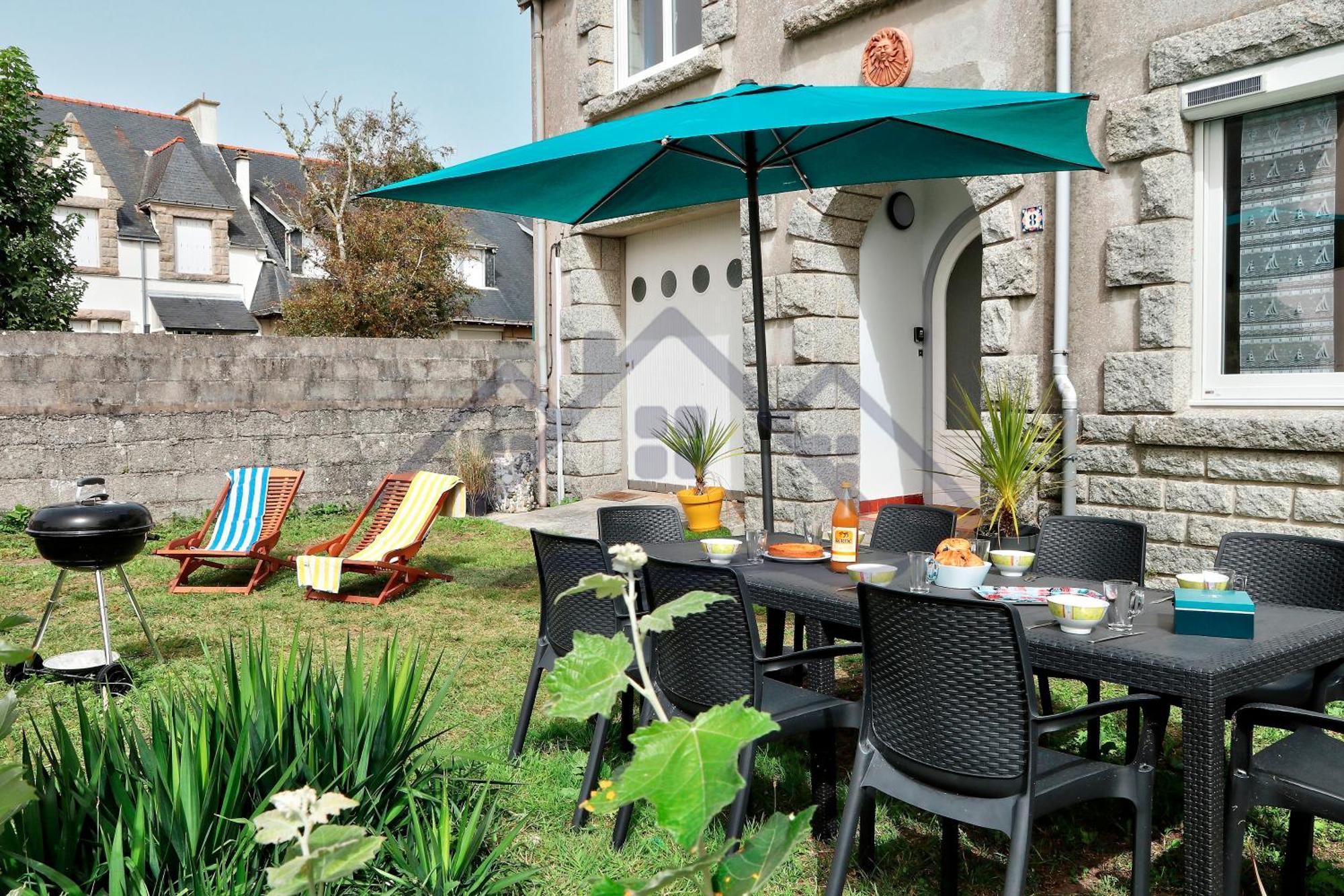 Localise - M8 - Ty Geoland - Maison A Deux Pas Du Centre Avec Jardin Au Guilvinec - Wifi Inclus - Animaux Bienvenus- Linge De Lit Inclus Exterior foto