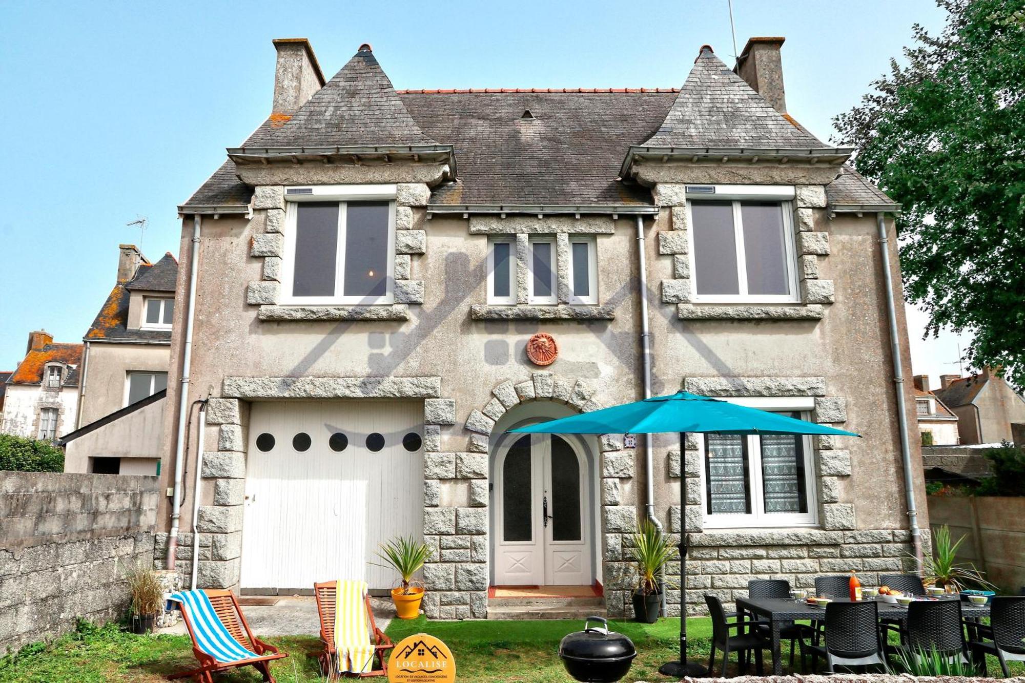 Localise - M8 - Ty Geoland - Maison A Deux Pas Du Centre Avec Jardin Au Guilvinec - Wifi Inclus - Animaux Bienvenus- Linge De Lit Inclus Exterior foto